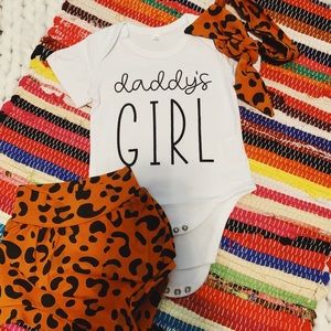 Daddy’s Girl Onesie 3 piece Set
